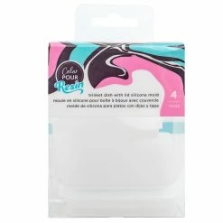 Wholesale 🤩 American Crafts™ Color Pour Resin Trinket Dish with Lid Mold 👍