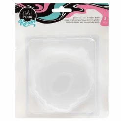 Cheap 😉 American Crafts™ Color Pour Resin Geode Coaster Mold ⭐