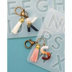 Promo 😀 American Crafts™ Color Pour Resin Alphabet Mold 🔔 -American Crafts Sales 10647527 7