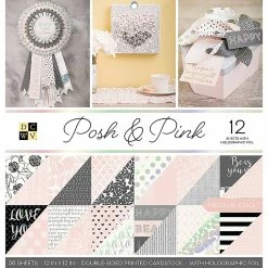 Best deal 👍 DCWV Pink & Posh 12" x 12" Double-Sided Cardstock, 36 Sheets by American Crafts ❤️