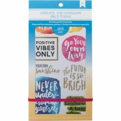 Promo 🔥 American Crafts™ Inspirational Life Planner Sticker Book 🤩