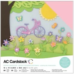 Best deal ⌛ American Crafts™ Spring Variety Cardstock Pack 12" x 12" 🎉