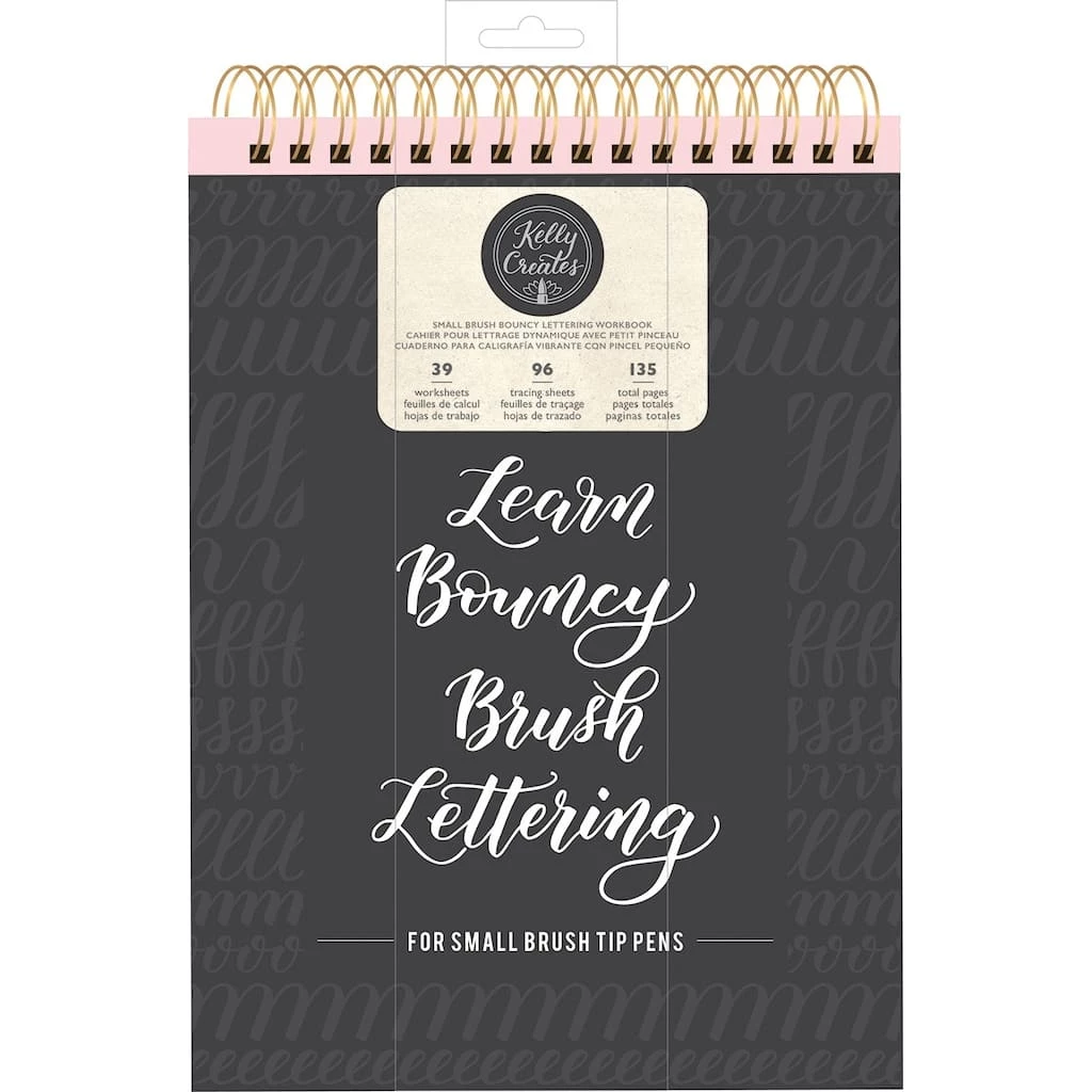 Best Sale 😀 American Crafts™ Kelly Creates Small Brush Bouncy Lettering Workbook ⌛ 3 Best Sale 😀 American Crafts™ Kelly Creates Small Brush Bouncy Lettering Workbook ⌛