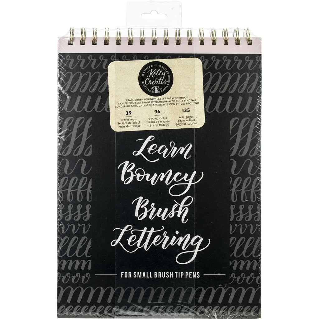 Best Sale 😀 American Crafts™ Kelly Creates Small Brush Bouncy Lettering Workbook ⌛ 4 Best Sale 😀 American Crafts™ Kelly Creates Small Brush Bouncy Lettering Workbook ⌛ - Image 2