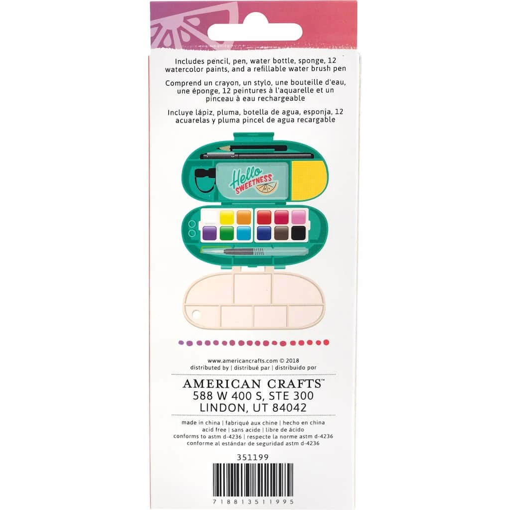 Budget 🤩 American Crafts™ Amy Tangerine® Stay Sweet Watercolor Set ❤️ 5 Budget 🤩 American Crafts™ Amy Tangerine® Stay Sweet Watercolor Set ❤️ - Image 3