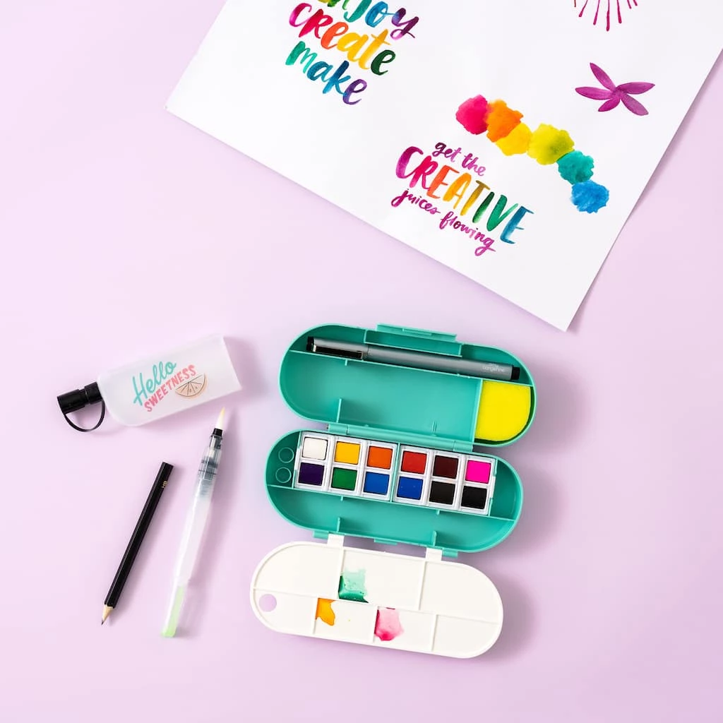 Budget 🤩 American Crafts™ Amy Tangerine® Stay Sweet Watercolor Set ❤️ 10 Budget 🤩 American Crafts™ Amy Tangerine® Stay Sweet Watercolor Set ❤️ - Image 8