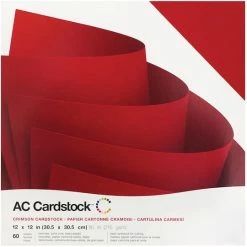 Best Sale ⌛ American Crafts™ 12" x 12" Textured Cardstock, 60 Sheets 😉 -American Crafts Sales D370425S 1
