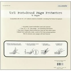 Cheapest 💯 Colorbok® 12" x 12" Top-Loading Page Protectors, 10ct. by American Crafts ⌛