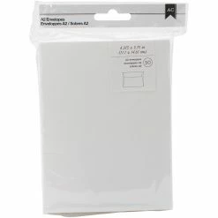 Best Sale 🤩 American Crafts™ A2 Ivory Envelopes, 50ct. 😀
