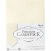 Deals 😀 Core'dinations® Vanilla Cream 8.5" x 11" Smooth Cardstock Paper, 40 Sheets by American Crafts 😀 -American Crafts Sales D409309S 1