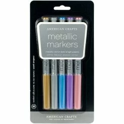 Top 10 🌟 American Crafts™ Medium Point Metallic Markers ❤️