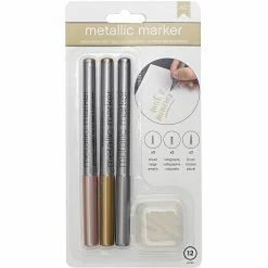 Budget 🌟 American Crafts™ Metallic Marker Set ⌛