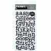Best deal 🔔 American Crafts™ Thickers™ Black Glitter Sprinkles Chipboard Alphabet Stickers 🛒 -American Crafts Sales D445044S 1