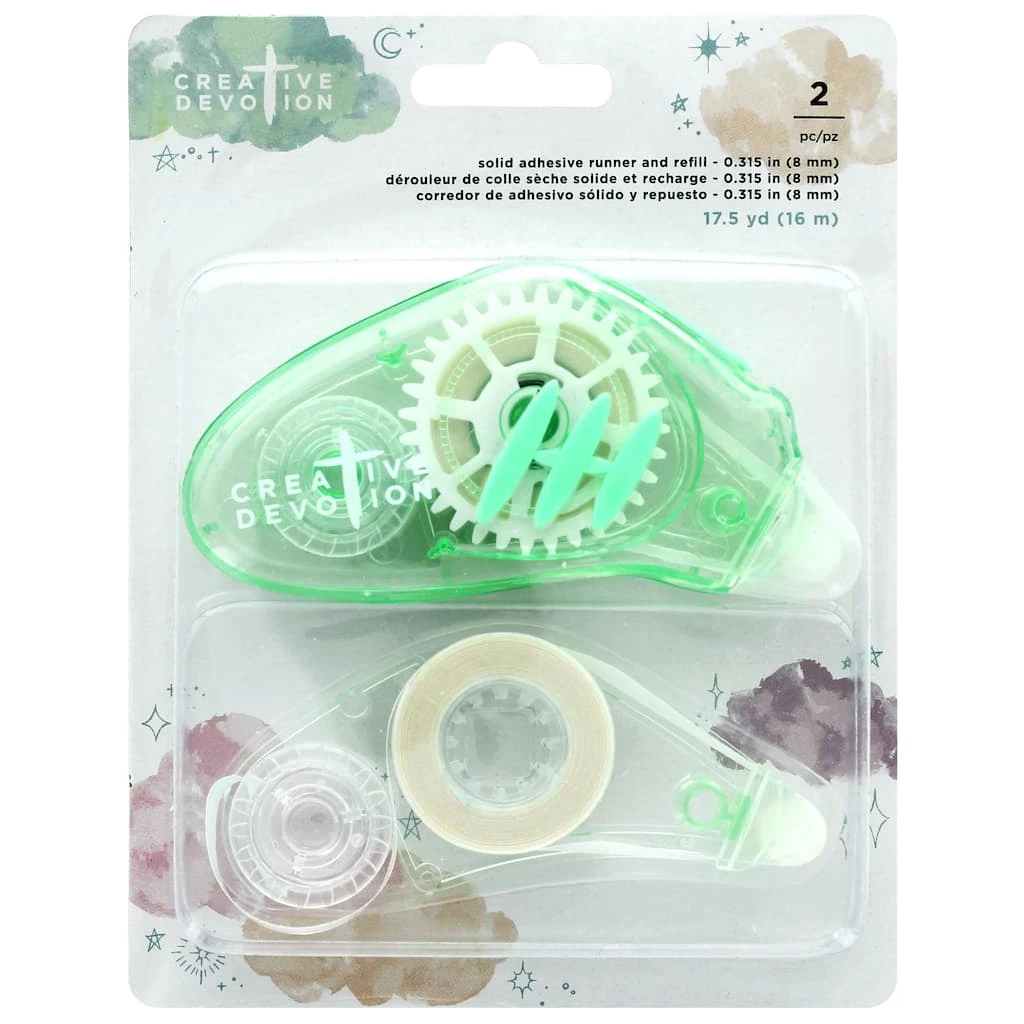 Deals 🎉 American Crafts™ Creative Devotion Draw Near Tape Adhesive Runner & Refill 🌟 3 Deals 🎉 American Crafts™ Creative Devotion Draw Near Tape Adhesive Runner & Refill 🌟