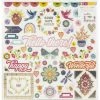 Discount ⌛ American Crafts™ Paige Evans Wonders Icons & Phrase Chipboard Stickers ⌛ -American Crafts Sales D494743S 1