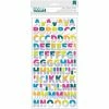 Flash Sale 🌟 Amy Tangerine Brave & Bold Thickers™ Stories Alphabet Foam Stickers by American Crafts 🎉 -American Crafts Sales D494830S 1