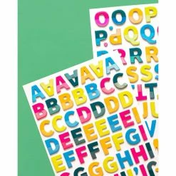 Flash Sale 🌟 Amy Tangerine Brave & Bold Thickers™ Stories Alphabet Foam Stickers by American Crafts 🎉 -American Crafts Sales D494830S 4