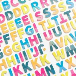 Flash Sale 🌟 Amy Tangerine Brave & Bold Thickers™ Stories Alphabet Foam Stickers by American Crafts 🎉 -American Crafts Sales D494830S 5