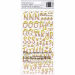 Flash Sale 👍 Obed Marshall Buenos Dias Thickers™ Alphabet Stickers by American Crafts 🥰 7 Flash Sale 👍 Obed Marshall Buenos Dias Thickers™ Alphabet Stickers by American Crafts 🥰 -American Crafts Sales D494873S 3