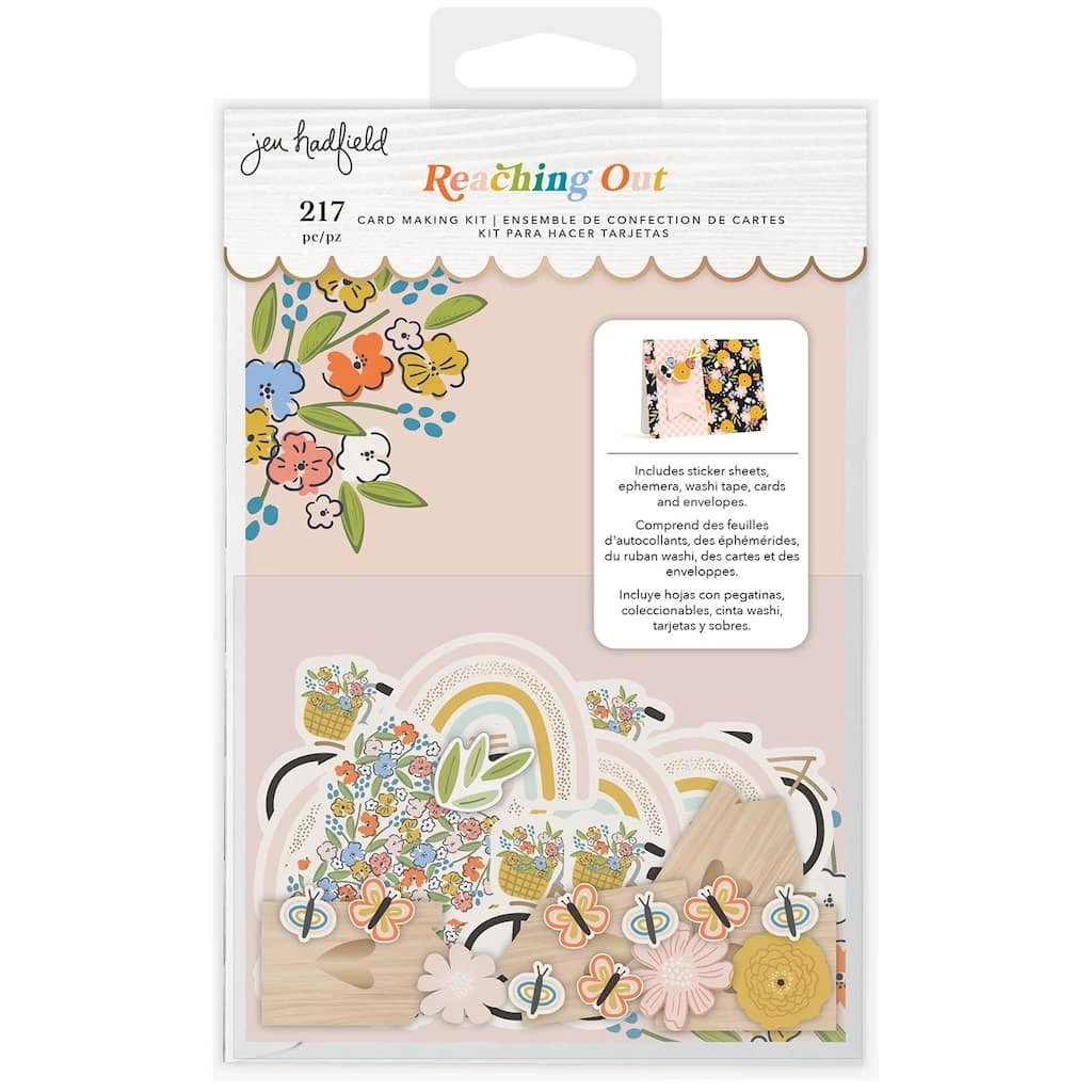 Discount 🎁 American Crafts™ Jen Hadfield Reaching Out Card Kit 🛒 3 Discount 🎁 American Crafts™ Jen Hadfield Reaching Out Card Kit 🛒