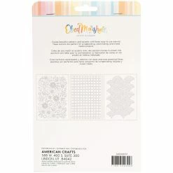 New ⭐ American Crafts™ Obed Marshall Buenos Dias Stencil Set ⭐ -American Crafts Sales D494935S 3