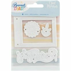 Brand new 🧨 American Crafts™ Obed Marshall Buenos Dias Die Set ❤️