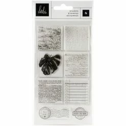 Promo 🌟 American Crafts™ Heidi Swapp® Art Walk Clear Stamp Set 🤩
