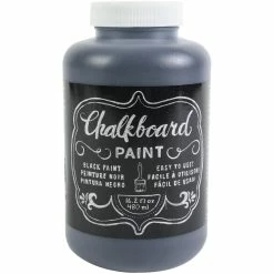 Cheapest 😍 DIY Shop Black Chalkboard Paint, 16.2oz. by American Crafts 🔥