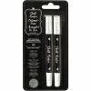 Best deal 👍 American Crafts™ White Erasable Chalk Markers, 2ct. 🌟 -American Crafts Sales D505035S 1