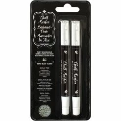 Best deal 👍 American Crafts™ White Erasable Chalk Markers, 2ct. 🌟