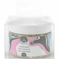 Flash Sale 😀 American Crafts™ Color Pour Resin Faux Gold Crushed Glass Mix-Ins 🧨