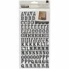 Best reviews of 👍 American Crafts Chipboard Alphabet Stickers-Rockabye-Black Glitter, 242/Pkg 🛒 -American Crafts Sales D514003S 1