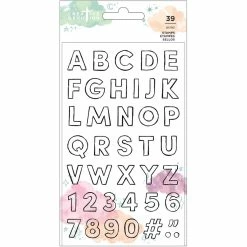 Top 10 ⭐ Creative Devotion Draw Near Alphabet Clear Stamps by American Crafts ⭐