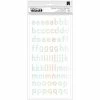 Top 10 🧨 Heidi Swapp Old School Thickers Stickers 183/Pkg-Alphabet/Chipboard by American Crafts 🎉 -American Crafts Sales D514130S 1