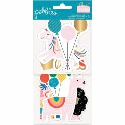 Discount 😉 Happy Cake Day Ephemera Cardstock Die-Cuts 40/Pkg-Icons W/Foil Accents by American Crafts ✨