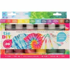 Cheap 🥰 American Crafts™ 12 Color Tie Dye Kit 🌟