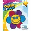 Promo ❤️ Makit & Bakit™ Glitter Smiley Face Flower Suncatcher Kit by American Crafts 🔔 -American Crafts Sales D589460S 1