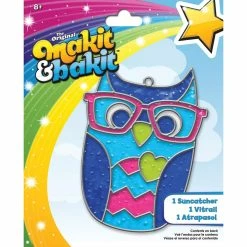 Best Sale 🔥 Makit & Bakit™ Owl Suncatcher Kit by American Crafts 🌟
