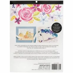 Budget 💯 American Crafts Tree-Free Multimedia Pad, 12 Sheets 🎁 -American Crafts Sales D601372S 3