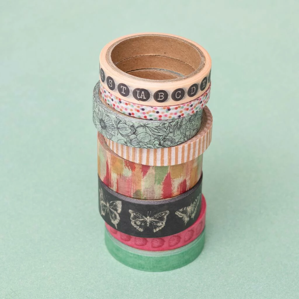Discount 👏 BoBunny® Beautiful Things Washi Tape Set by American Crafts ✨ 6 Discount 👏 BoBunny® Beautiful Things Washi Tape Set by American Crafts ✨ - Image 4
