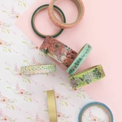 Promo 🌟 BoBunny® Willow & Sage Washi Tape Set by American Crafts 💯 -American Crafts Sales D601387S 5