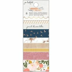 Promo 💯 Jen Hadfield Peaceful Heart Washi Tape Set by American Crafts ⌛