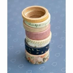 Promo 💯 Jen Hadfield Peaceful Heart Washi Tape Set by American Crafts ⌛ 9 Promo 💯 Jen Hadfield Peaceful Heart Washi Tape Set by American Crafts ⌛ -American Crafts Sales D601390S 4
