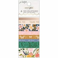 Promo ❤️ Jen Hadfield Live & Let Grow Washi Tape Set by American Crafts ⭐