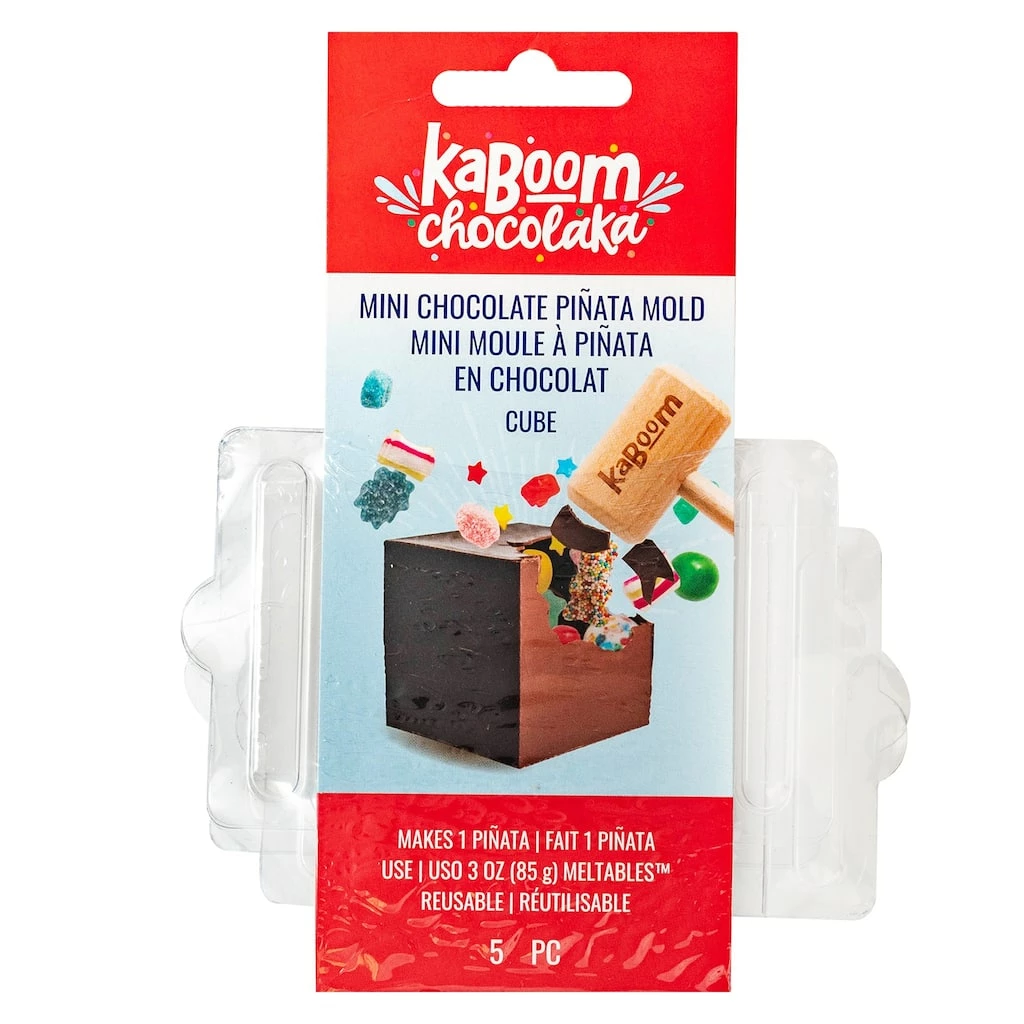 Cheap ⭐ Kaboom Chocolaka Mini Chocolate Cube Piñata Mold by American Crafts ❤️ 3 Cheap ⭐ Kaboom Chocolaka Mini Chocolate Cube Piñata Mold by American Crafts ❤️