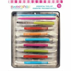 Flash Sale ❤️ Sweetshop™ 10 Piece Essential Tool Kit by American Crafts 👍