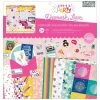 Outlet ✔️ American Crafts™ 12" x 12" Damask Love Life's A Party Project Pad, 24ct. ❤️ -American Crafts Sales D613579S 1
