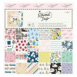 Wholesale 😍 American Crafts™ 12" x 12" Maggie Holmes Round Trip Single-Sided Paper Pad, 48ct. ⭐