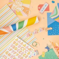 Budget ❤️ American Crafts™ 12" x 12" Odeb Marshall Fantastico Single-Sided Paper Pad, 48ct. ✔️ -American Crafts Sales D613585S 9