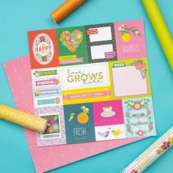 Cheapest ⌛ American Crafts™ Paige Evans Splendid Single-Sided Paper Pad, 12" x 12" 🛒 -American Crafts Sales D613597S 9